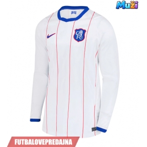 Lacne Muži Futbalové dres Chelsea 2026-27 Dlhy Rukáv - Preč